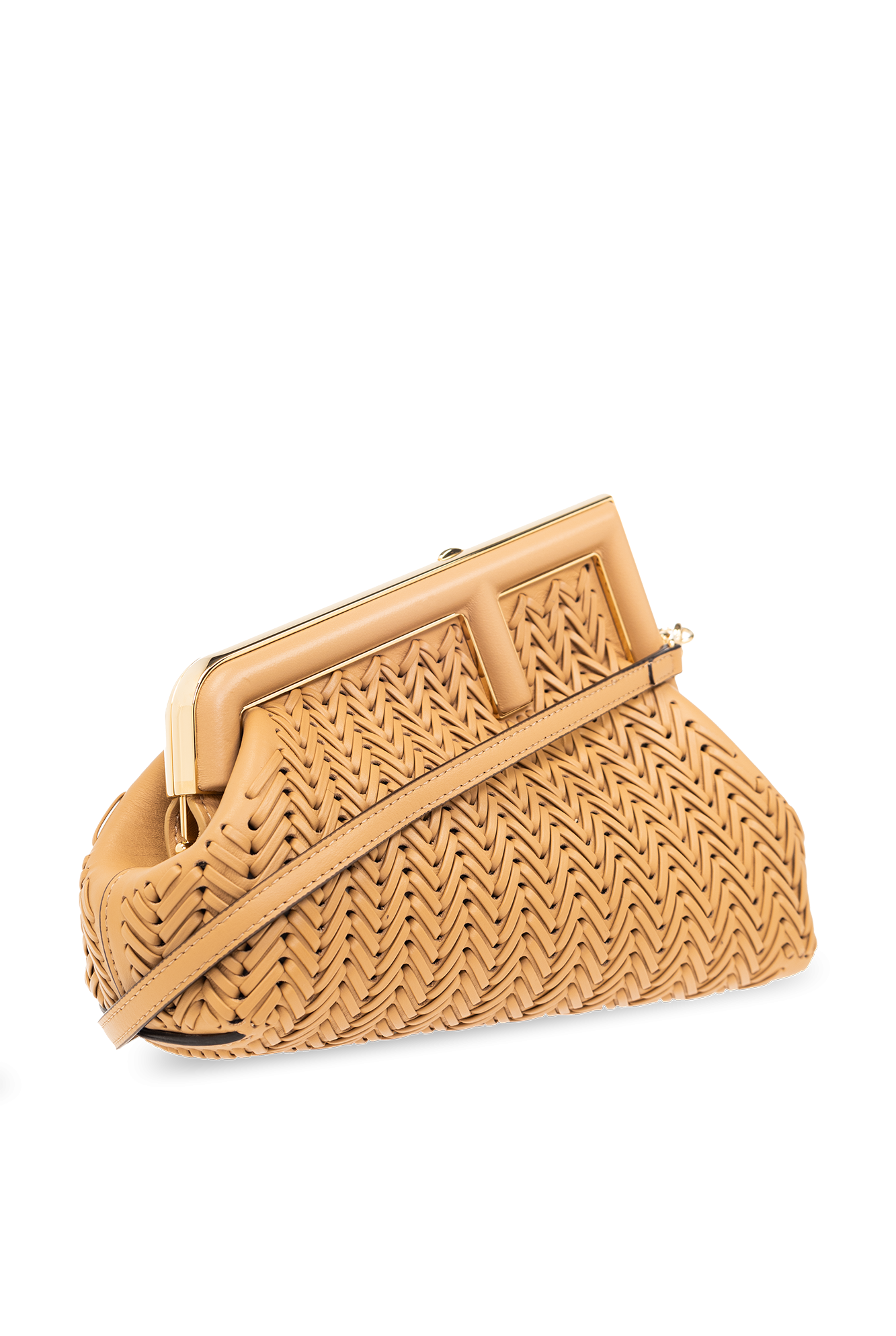 Beige ‘Fendi First Small’ shoulder bag Fendi Vitkac GB